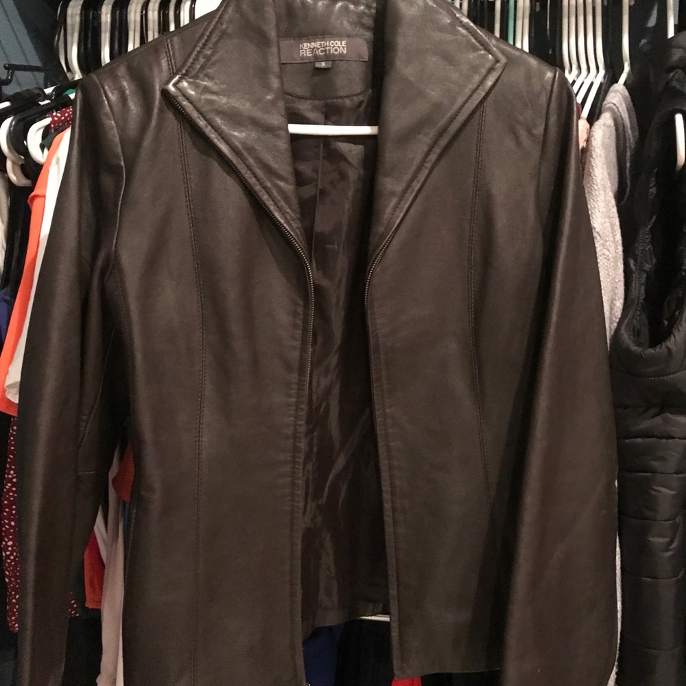 Kenneth Cole Reaction Women’s Leather jacket